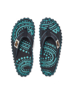Gumbies japonki unisex islander flip-flop dotty
