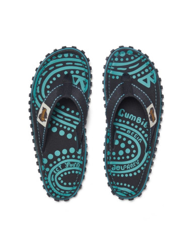 Gumbies japonki unisex islander flip-flop dotty
