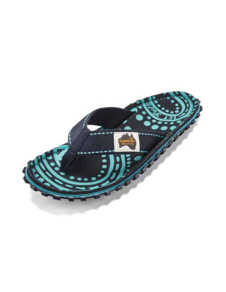 Gumbies japonki unisex islander flip-flop dotty