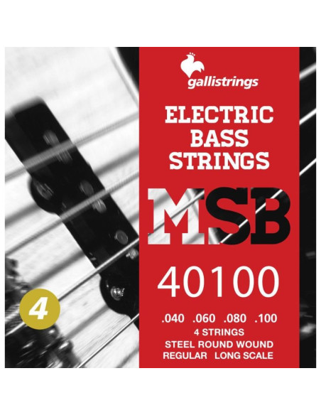 Galli msb-40100 s - struny do gitary basowej