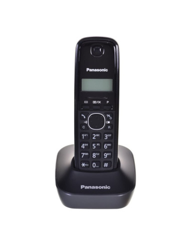 Telefon bezprzewodowy panasonic kx-tg 1611 pdh czarny