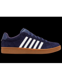 Sneakersy k-swiss court tiebrk ii sde naval academy/bright white/gum-m (09492-465-m)