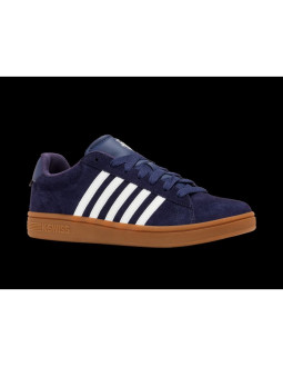Sneakersy k-swiss court tiebrk ii sde naval academy/bright white/gum-m (09492-465-m) 2