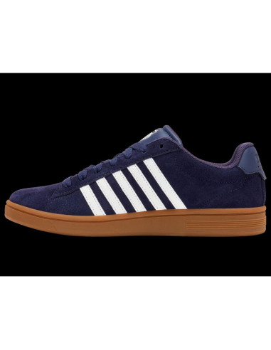 Sneakersy k-swiss court tiebrk ii sde naval academy/bright white/gum-m (09492-465-m)