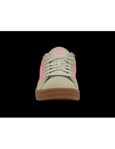 Sneakersy damskie k-swiss court tiebrk ii zielone (99492-059-m)
