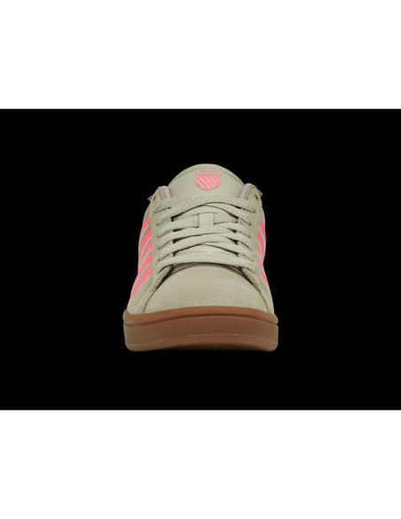Sneakersy damskie k-swiss court tiebrk ii zielone (99492-059-m)