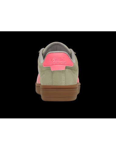 Sneakersy damskie k-swiss court tiebrk ii zielone (99492-059-m)