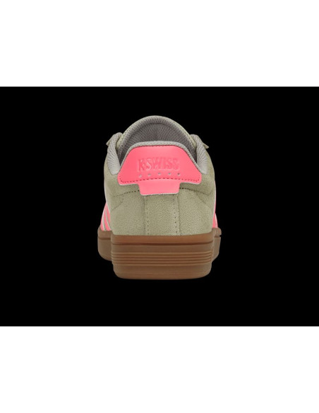 Sneakersy damskie k-swiss court tiebrk ii zielone (99492-059-m)