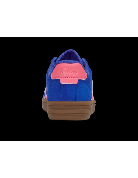 Sneakersy k-swiss court tiebrk ii sde dazzling blue/pink lemonade/gum-m (99492-480-m)