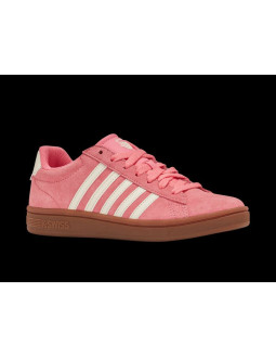 Sneakersy damskie k-swiss court tiebrk ii sde różowe (99492-624-m) 2