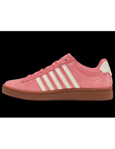 Sneakersy damskie k-swiss court tiebrk ii sde różowe (99492-624-m)