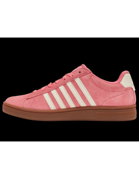 Sneakersy damskie k-swiss court tiebrk ii sde różowe (99492-624-m)