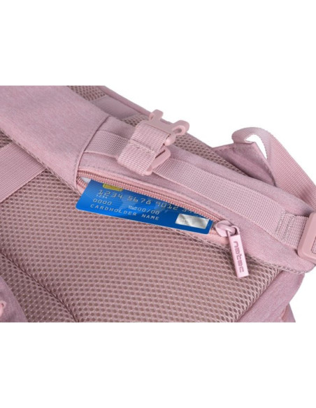 Natec plecak do laptopa camel lite różowy 15.6 19l