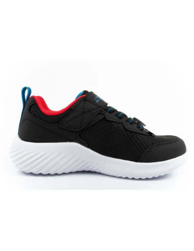 Skechers buty dziecięce sportowe bounder na rzep lekkie modne czarne