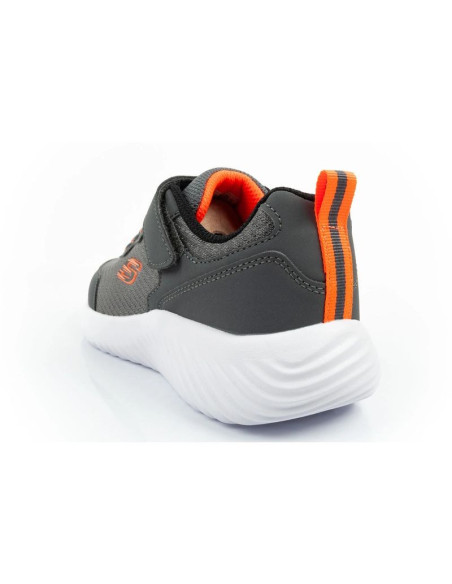 Skechers buty dziecięce sportowe bounder na rzep lekkie modne szare