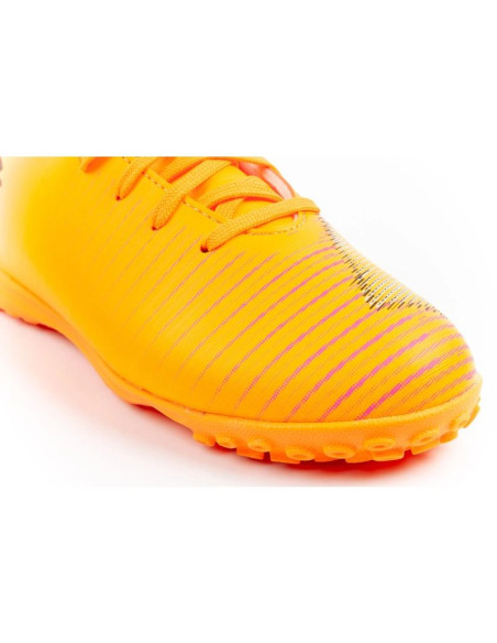 Buty dziecięce sportowe turfy puma future 8 play tt obuwie piłkarskie pomarańczowe