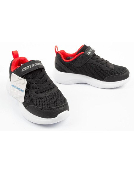 Skechers buty dziecięce sportowe selectors lekkie modne czarne