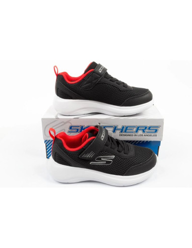 Skechers buty dziecięce sportowe selectors lekkie modne czarne