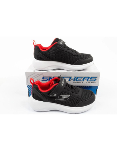 Skechers buty dziecięce sportowe selectors lekkie modne czarne