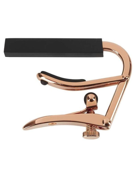 Shubb c2rg royale - kapodaster do gitary klasycznej - rose gold