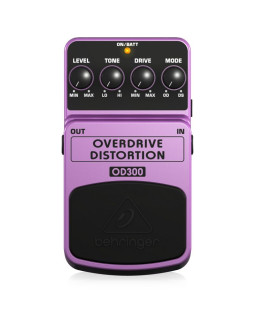 Behringer od300 pedał z efektami fioletowy, czarny