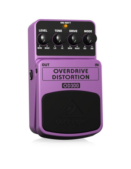 Behringer od300 pedał z efektami fioletowy, czarny