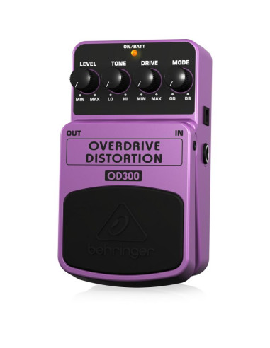 Behringer od300 pedał z efektami fioletowy, czarny