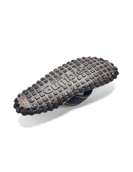 Gumbies japonki unisex islander flip-flop tricolor blue