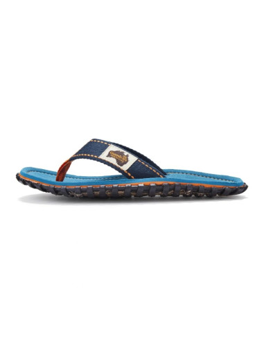 Gumbies japonki unisex islander flip-flop tricolor blue