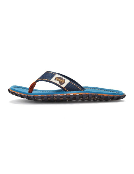 Gumbies japonki unisex islander flip-flop tricolor blue