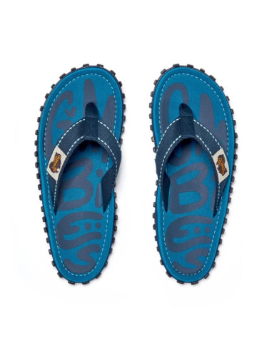 Gumbies męskie japonki islander flip-flop blue surf