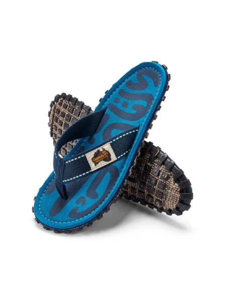 Gumbies męskie japonki islander flip-flop blue surf