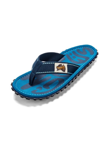 Gumbies męskie japonki islander flip-flop blue surf