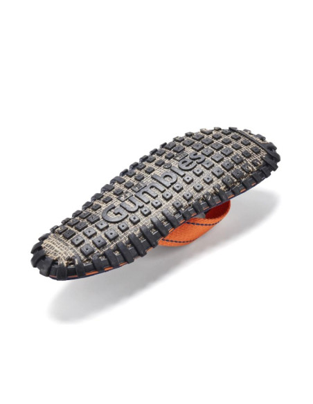 Gumbies japonki unisex islander flip-flop tangerine burst