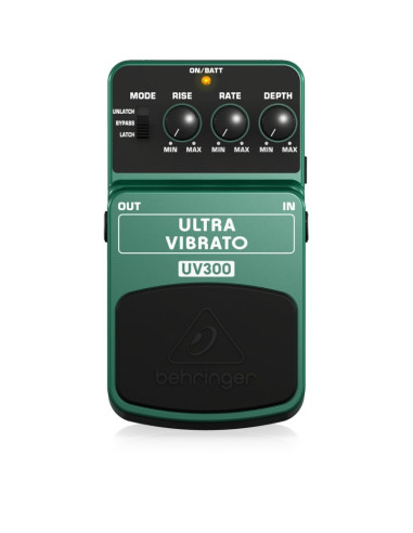 Behringer uv300 pedał z efektami pedał ekspresji zielony, czarny