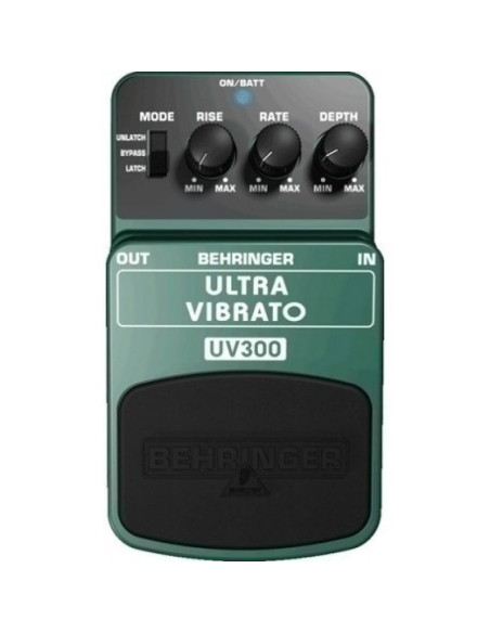 Behringer uv300 pedał z efektami pedał ekspresji zielony, czarny