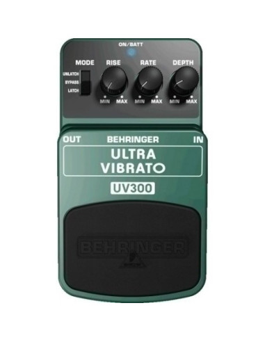 Behringer uv300 pedał z efektami pedał ekspresji zielony, czarny