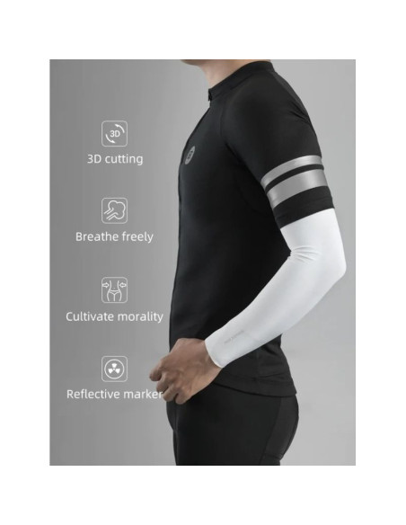 Rockbros koszulka rowerowa rk1009b czarna 3xl