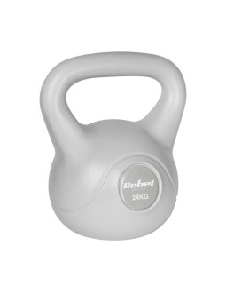 Rebel active kettlebell bitumiczny 24 kg rba-2322g-24 szary