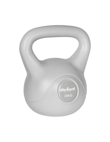 Rebel active kettlebell bitumiczny 24 kg rba-2322g-24 szary