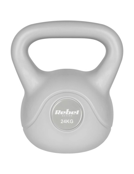 Rebel active kettlebell bitumiczny 24 kg rba-2322g-24 szary