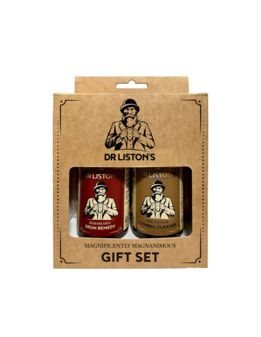 Dr. liston’s drum care gift set dr-gs-drcc - zestaw do czyszczenia bębnów i talerzy 2 × 150 ml