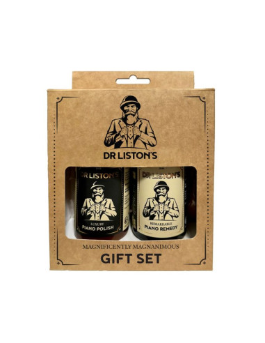 Dr. liston’s piano care gift set dr-gs-prpp - zestaw do czyszczenia i polerowania pianina 2 × 150 ml