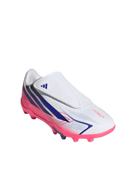 Buty piłkarskie dla dzieci adidas f50 hyperfast club velcro fg/mg kk1345