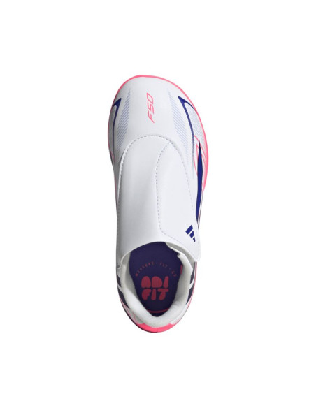 Buty piłkarskie dla dzieci adidas f50 hyperfast club velcro fg/mg kk1345