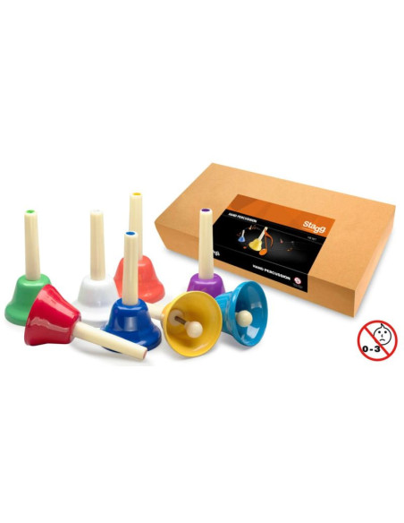 Stagg hb set - dzwonki ręczne