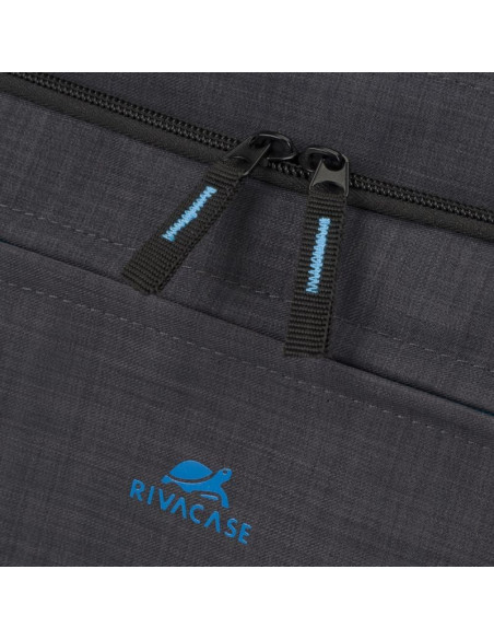Rivacase regent 8058 43,9 cm (17.3") obudowa na messenger czarny, cyjan