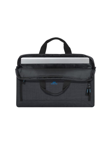 Rivacase regent 8058 43,9 cm (17.3") obudowa na messenger czarny, cyjan