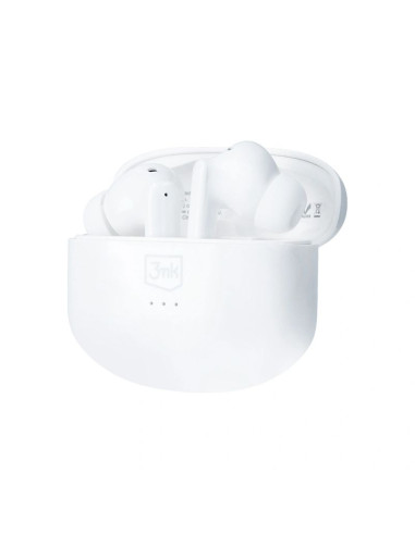 Słuchawki 3mk lifepods douszne bezprzewodowe bluetooth 5.3 anc - białe