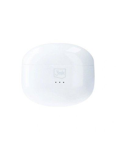 Słuchawki 3mk lifepods douszne bezprzewodowe bluetooth 5.3 anc - białe